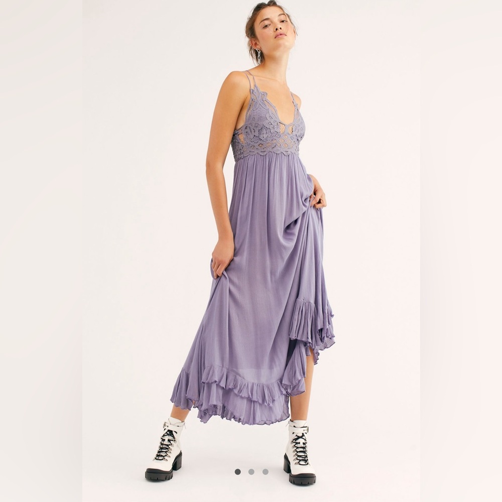 Free People Adella Slip Maxi Dress